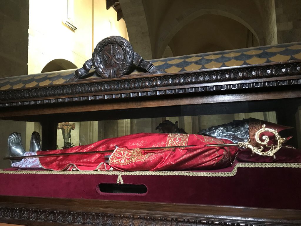 Il Corpo di San Timoteo custodito nella Cattedrale di Termoli (Campobasso)