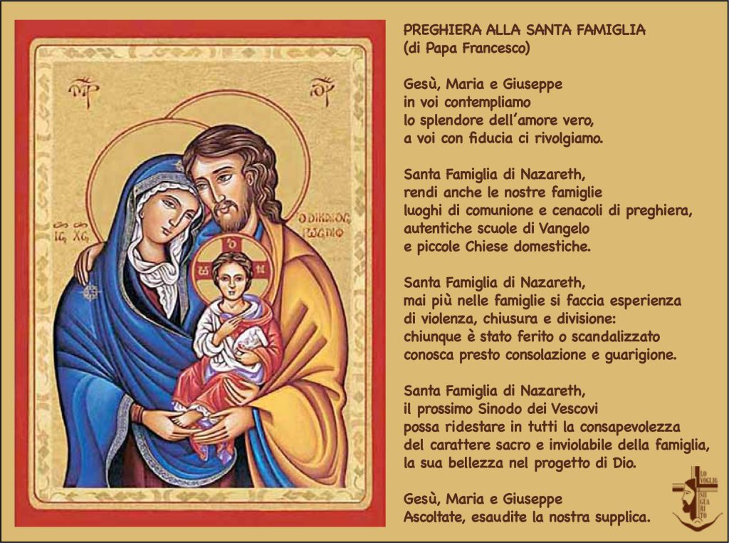 Via Crucis Preghiera Per La Famiglia La famiglia che prega resta unita: auguri di cuore - Diocesi di